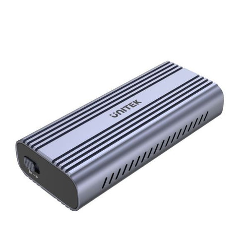 S1225A - UNITEK S1225A - USB-C to M.2 SSD Enclosure in Alloy Housing. Supports M.2 NVME & SATA SSD