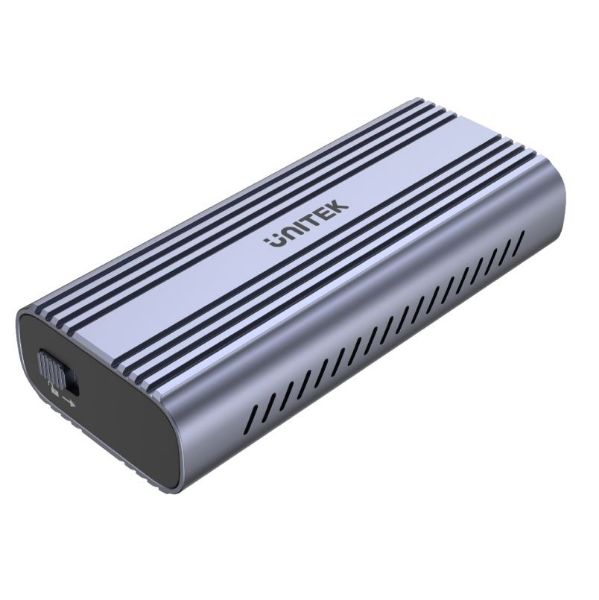 UNITEK S1226A - SolidForce Reefer Pro USB4 to M.2 SSD (PCIe/NVMe) Enclosure up to 40Gbps (Thunderbolt