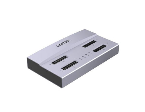 S1243B - UNITEK S1243B - 4-Bay M.2 SSD USB4 Docking Station. M Key/M+B Key for Multiple