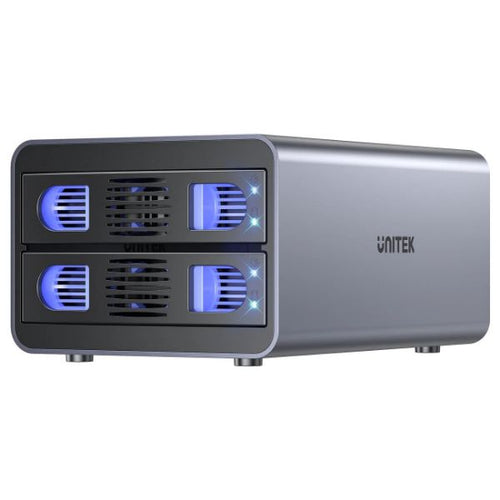 S1308A - UNITEK S1308A - 2-Bay External Hard Drive Enclosure. both 2.5'' & 3.5'' SATA HDD