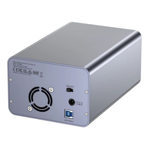 S1308A - UNITEK S1308A - 2-Bay External Hard Drive Enclosure. both 2.5'' & 3.5'' SATA HDD