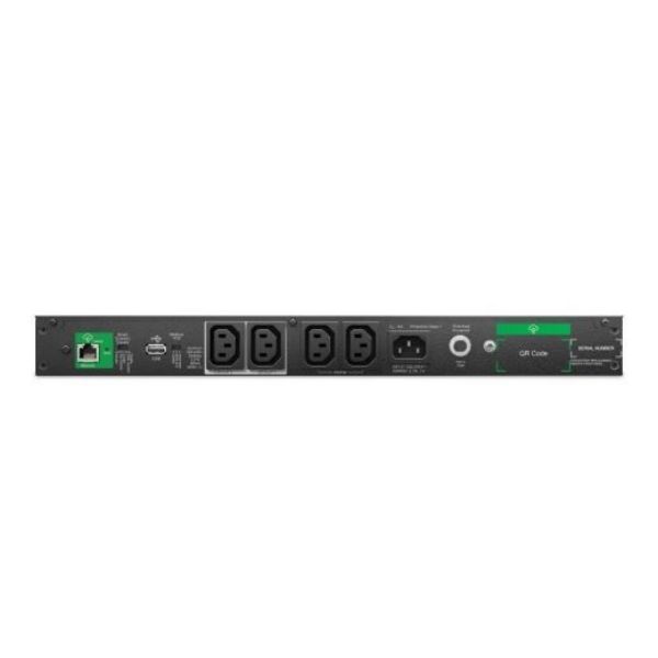 APC SCL500RMI1UC - Smart-UPS C 500VA (400W) Lithium Ion 1U Rack Mount w/ Smart Connect. Short Depth