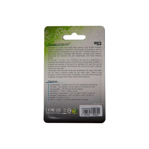 SDMICRO64G - DYNAMIX SDMICRO64G - 64GB Micro SD High-Speed Certified Flash Card w/ Adapter