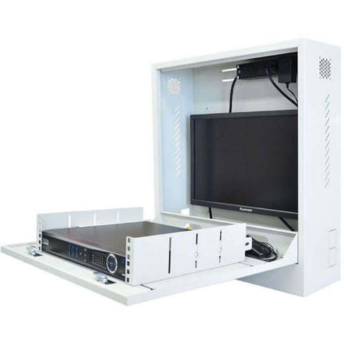 SECCAB - DATATEK SECCAB - Dual Lock Security Cabinet Supports up to 24 Inch Monitor