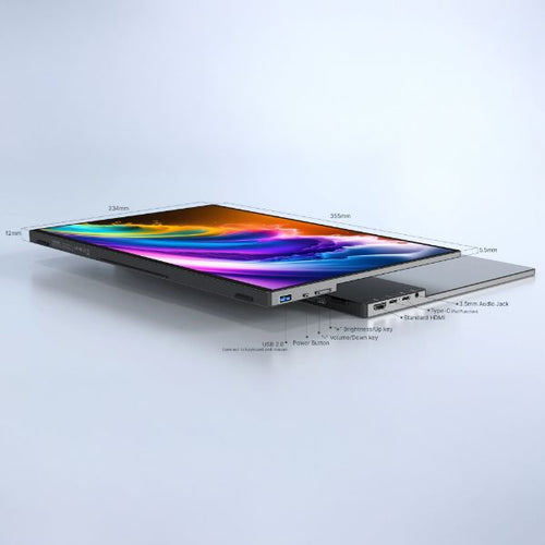 SF16T - MINIX SF16T - SF16T sRGB Portable Touch Screen Monitor. Projected Capacitive 10-point