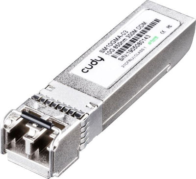 CUDY SM10GMA-03 - 10G Multimode-Faser (MMF) LC SFP+ Modul 850nm 300m Generische Kompatibilität