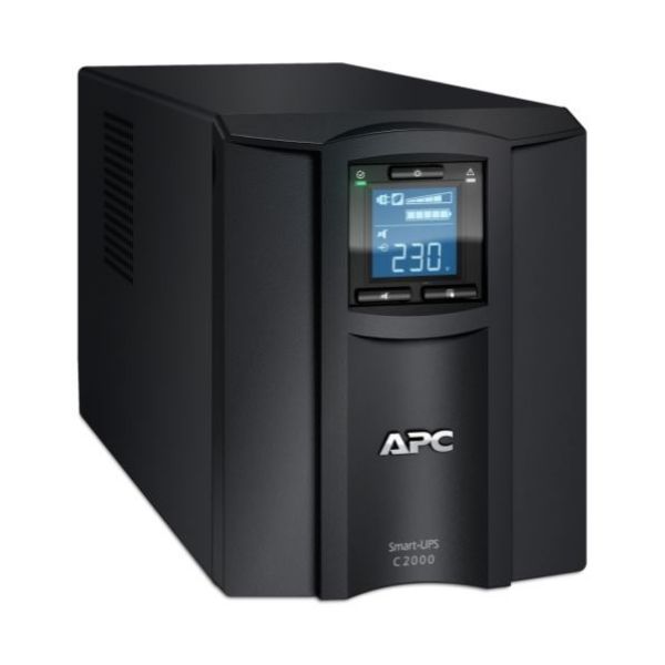 APC SMC2000I - Smart-UPS 2000VA (1300W) Tower 230V Input/Output 6x IEC C13 Outlets. Battery Backup. LED