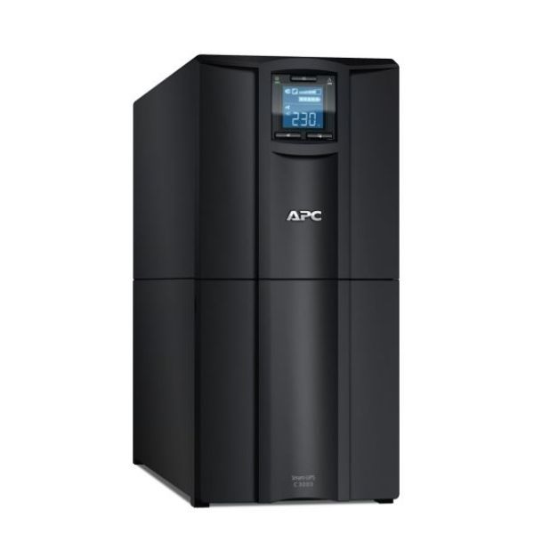 APC SMC3000I - Smart-UPS 3000VA (2100W) Tower 230V Input/Output 8x IEC C13 Outlets. Battery Backup. LED