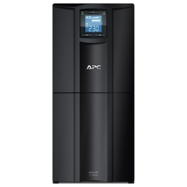 APC SMC3000I - Smart-UPS 3000VA (2100W) Tower 230V Input/Output 8x IEC C13 Outlets. Battery Backup. LED