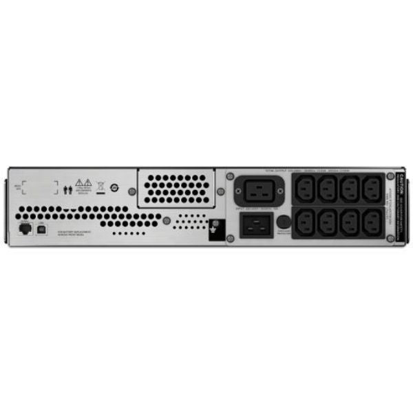 APC SMC3000RMI2U - Smart-UPS 3000VA (2100W) 2U Rack Mount 230V Input/Output 8x IEC C13 Outlets