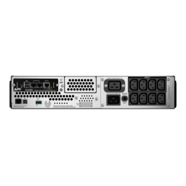 APC SMT3000RMI2UNC - Smart-UPS 3000VA (2700W) 2U Rack Mount w/ Network Card 230V. 8x IEC C13 Outlets.