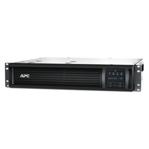 APC SMT750RMI2UC - Smart-UPS 750VA (500W) 2U Rack Mount w/ Smart Connect Input/Output. 4x IEC C13