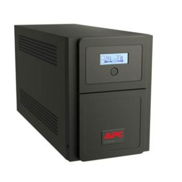 APC SMV750CAI - Easy UPS Line-Interactive (525W) Tower 230V 6x IEC C13 Outlets. Battery