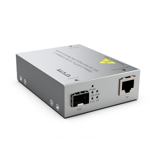 SRC-3002SFP-BT - CTS SRC-3002SFP-BT - 1GBase-X SFP to 10/100/1000 Base-T 802.3BT 90W Output POE Rugged Media Converter