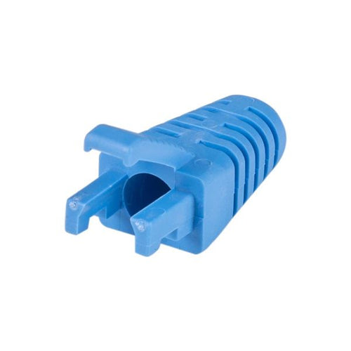 DYNAMIX SRS-BV2-BL-20 - Blue RJ45 Strain Relief Boot Slimline w/ Clip Protector 6.0mm Outside Diameter 20pk