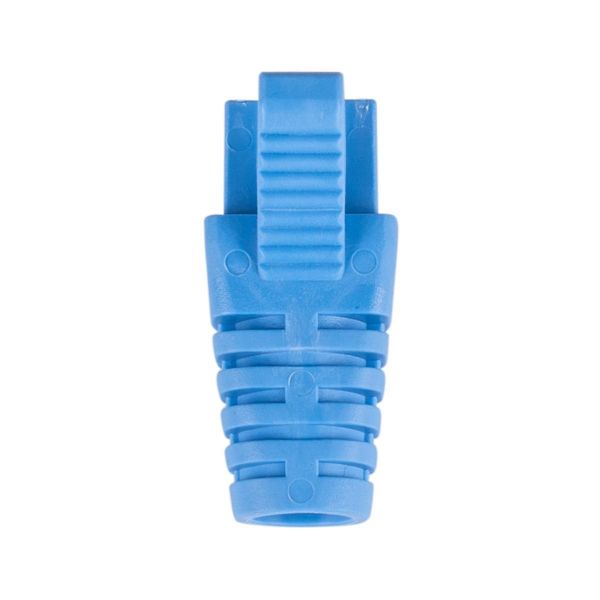 DYNAMIX SRS-BV2-BL-20 - Blue RJ45 Strain Relief Boot Slimline w/ Clip Protector 6.0mm Outside Diameter 20pk
