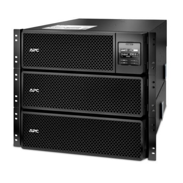 APC SRT10KRMXLI - Smart-UPS 10KVA (10KW) 6U 230V 6x IEC C13 Outlets w/ Battery Backup. LCD