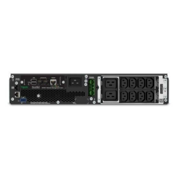 APC SRT2200RMXLI-NC - Smart-UPS 2200VA (1980W) 2U w/ Network Card 230V In/Out 6x IEC C13 Outlets