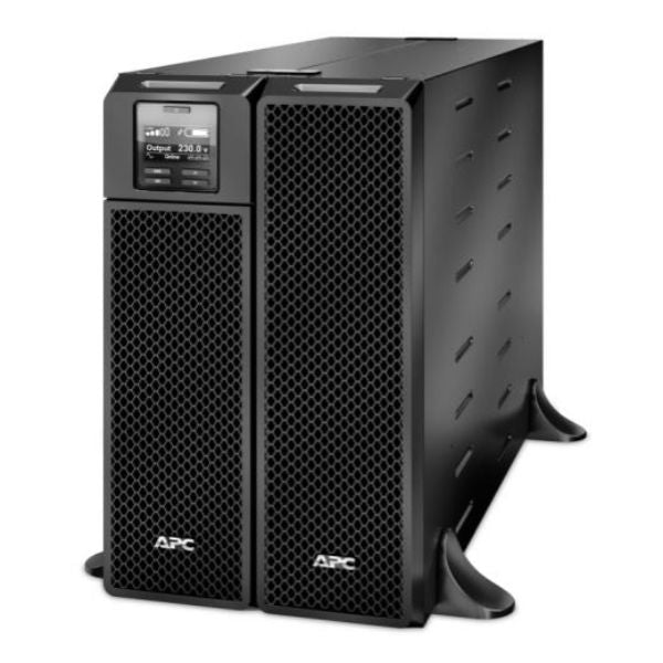 APC SRT5KXLI - Smart-UPS 5000VA (4500W) 230V 6x IEC C13 Outlets w/ Battery Backup. LCD