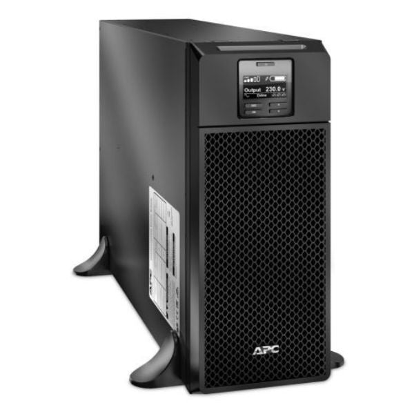 APC SRT6KXLI - Smart-UPS 6000VA (6000W) 230V 6x IEC C13 Outlets w/ Battery Backup. LCD