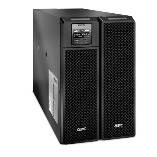 APC SRT8KXLI - Smart-UPS 8000VA (8000W) 230V 6x IEC C13 Outlets w/ Battery Backup. LCD