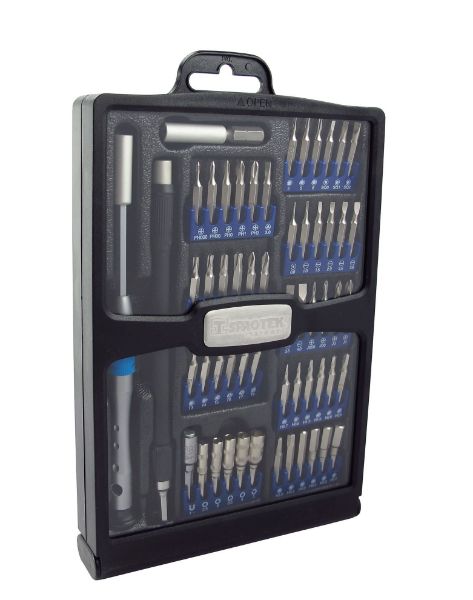 STE-3035 - SPROTEK STE-3035 - 54 Piece Tool Kit. Pentalobe (for Apple Product repairs) Flathead Philips