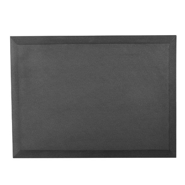 BRATECK STM03-3 - Ergonomic Anti-Fatigue Standing Mat Anti-Slip Surface Trip-Resistant Beveled Edge.