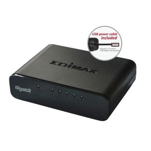 SW5500GV3 - EDIMAX SW5500GV3 - 5 Port 10/100/1000 Gigabit Desktop Switch