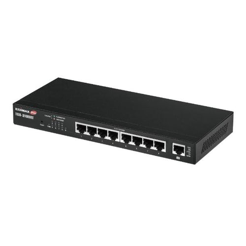 TGS-3109XT - EDIMAX TGS-3109XT - 8 Port 2.5GbE Web Smart Switch w/ 1x 10GbE Multi Gigabit 5-Speed RJ45 Port