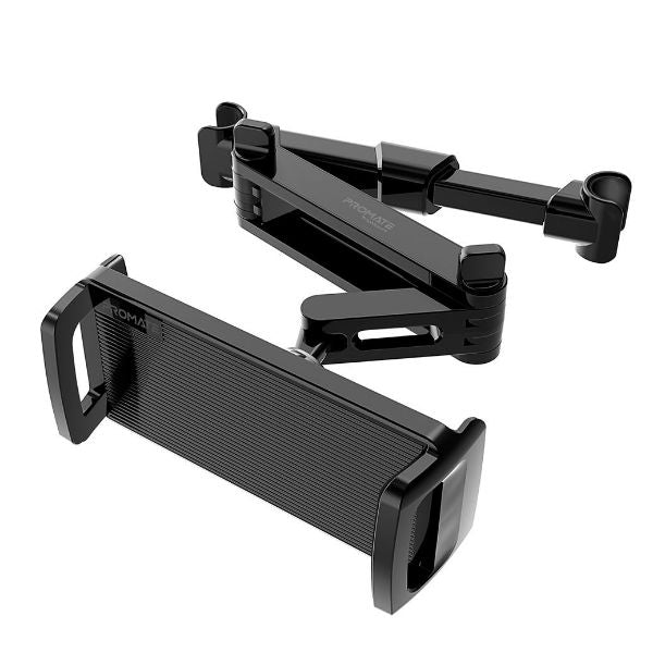 PROMATE TRIPMOUNT-BLK - Car Seat Phone Mount Holder for 4'' to 11'' Devices