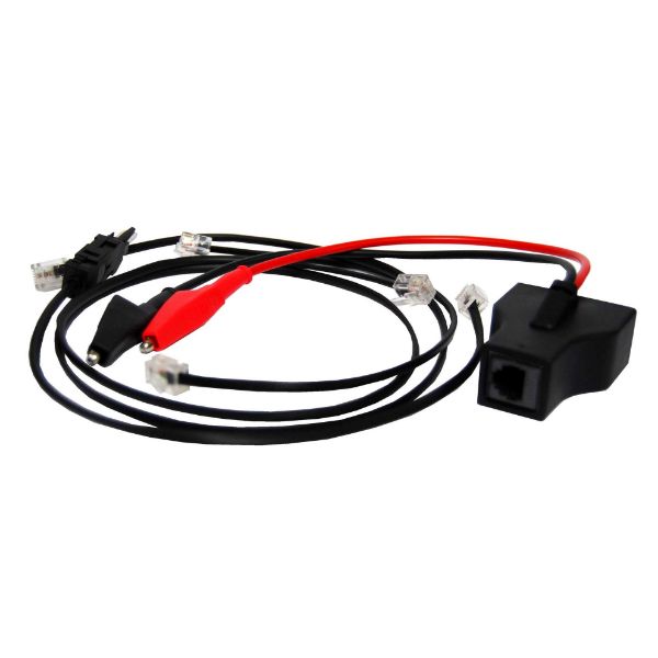 AMDEX TS-19 - Buttinski Cable Set. 1x Double Socket Extension 1x 1m RJ to RJ Lead