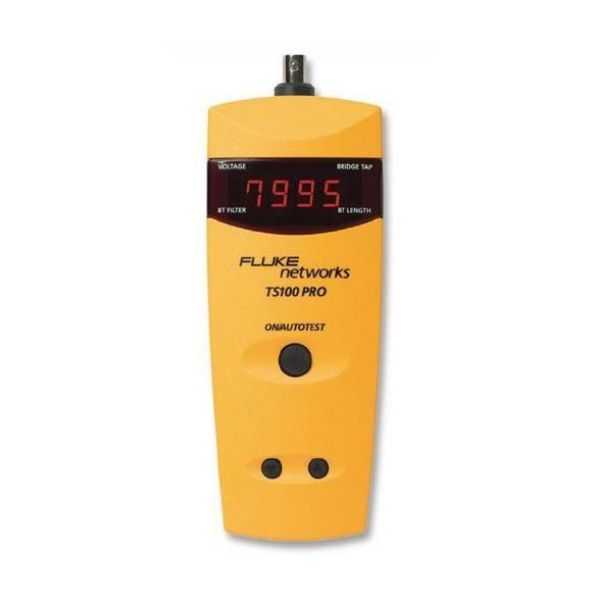 FLUKE TS100PRO-BT-TDR - ts100 Pro Cable Fault Finder TDR Kit W/ Bridge Tap Detect