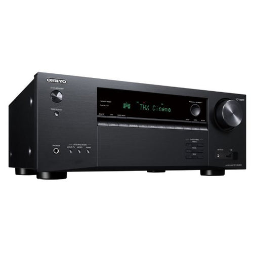 TXNR6100B - ONKYO TXNR6100B - 7.2 Channel Home Theatre Network AV Receiver Amp. 210 Watts per Channel.1x Phono