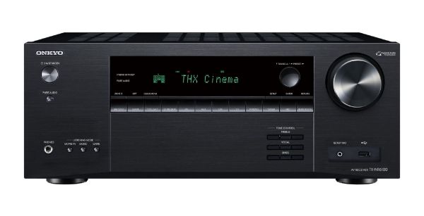ONKYO TXNR6100B - 7.2 Channel Home Theatre Network AV Receiver Amp. 210 Watts per Channel.1x Phono