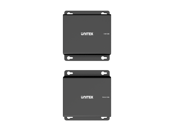 U1337B - UNITEK 100M USB 5Gbps Extender transmits USB signals over 100m via CAT6a cable. Perfect for industrial cameras, medical devices, and video calls. Features 7-port hub, low latency, and supports FSYNC, UART, RS232 protocols.