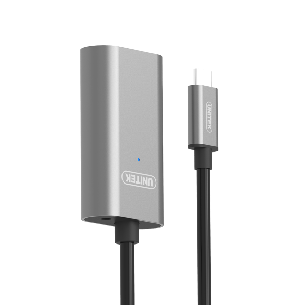 UNITEK U304A - 5m USB 3.1 USB-C Active Extension Cable. USB-C Male to USB-A Female.