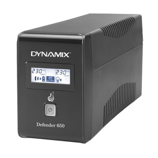DYNAMIX UPSD650 - Defender 650VA (390W) Line Interactive UPS