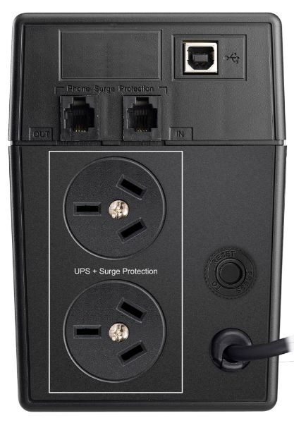 UPSD650 - DYNAMIX UPSD650 - Defender 650VA (390W) Line Interactive UPS