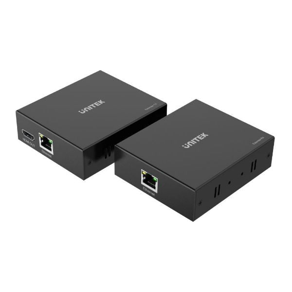 UNITEK V101A - HDMI & IR Extender Kit Over Cat6 up to 150M. Supports up to 4K@30Hz.
