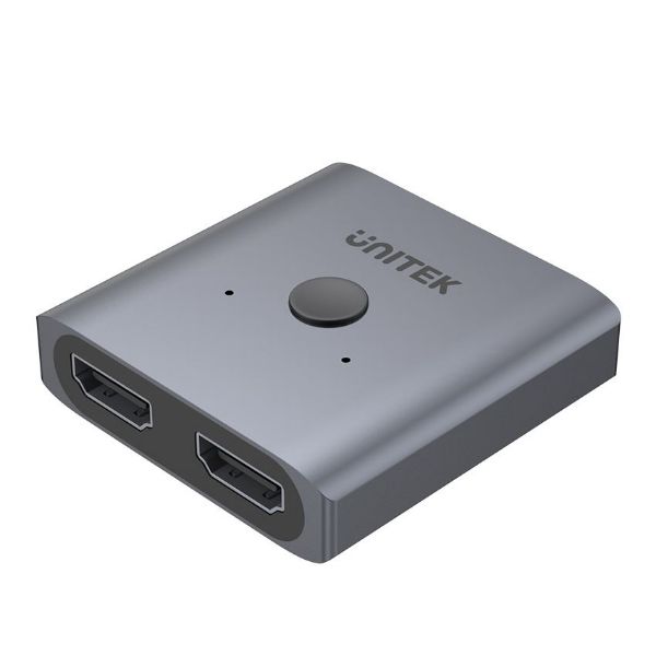 UNITEK V1127A - HDMI Bi-directional Switch. Supports up to 4K@60Hz UHD. 2-in-1-Out & 1-in-2-Out.