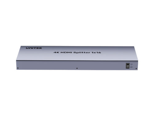 V1137A - UNITEK V1137A - 1-in-16-Out HDMI Splitter. Mirror Mode for up to 16 Monitors Supports 4K Content