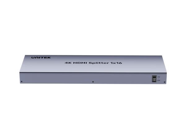 UNITEK V1137A - 1-in-16-Out HDMI Splitter. Mirror Mode for up to 16 Monitors Supports 4K Content