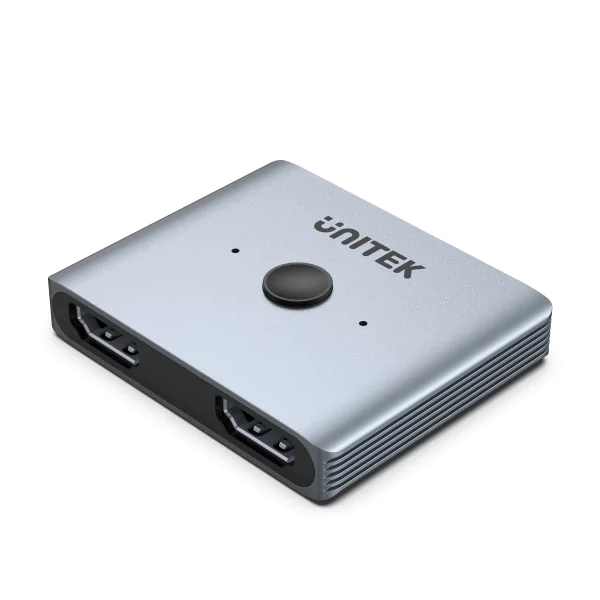UNITEK V1163A - HDMI Bi-directional Switch. Supports up to 8K@60Hz UHD. 2-in-1-Out & 1-in-2-Out.