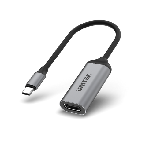 V1420A - UNITEK V1420A - USB-C to HDMI 4K Adapter. Stream w/ HDCP2.3 Supports a Wide Range of Devices