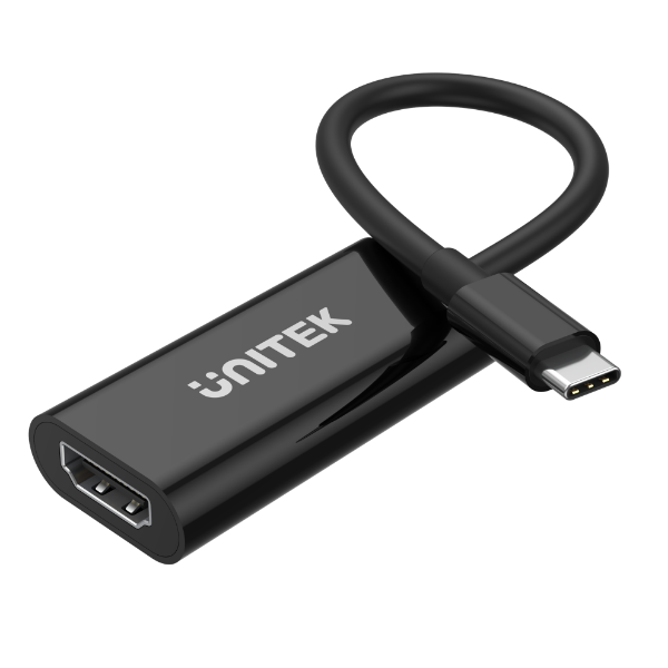 UNITEK V1421A - USB-C to HDMI 2.0 Adapter 4K@60Hz UHD HDMI Output HDCP 2.3 & 3D Video.