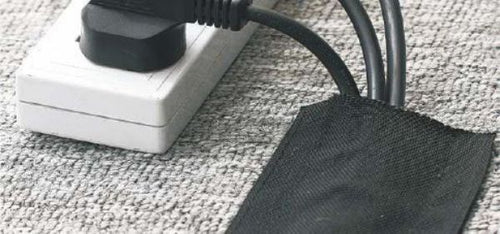 VCC100-25 - DYNAMIX VCC100-25 - 25M Hook & Loop Carpet Cable Cover 100mm Wide Black.