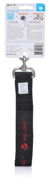 VEL21128 - VELCRO VEL21128 - Easy Hang 830mm Strap w/ Hook Store & Hold up to 120Kgs find a suitable anchor point