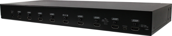 REXTRON VKSM-6G108 - 1-In-8-out HDMI 2.0 Splitter. Supports Ultra-HD Resolution up to 4K@60Hz