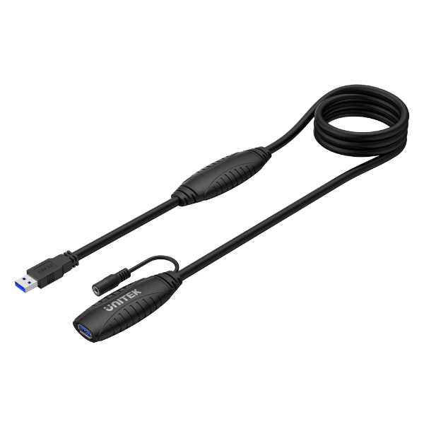 UNITEK Y-3003C - 15M USB3.0 Type-A Male to Type-A. Built-in USB3.0 Extension Chipset. Plug & Play