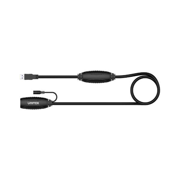 UNITEK Y-3003C - 15M USB3.0 Type-A Male to Type-A. Built-in USB3.0 Extension Chipset. Plug & Play